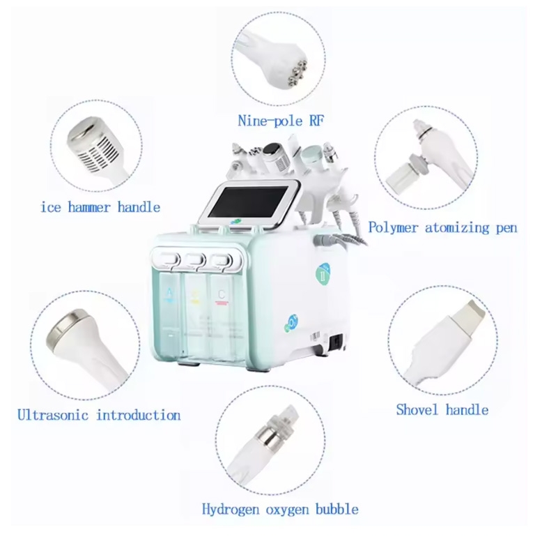 Hydrafacial%20Cilt%20Bakım%20Cihazı%20%206+1%20ÇELİK%20MOTOR