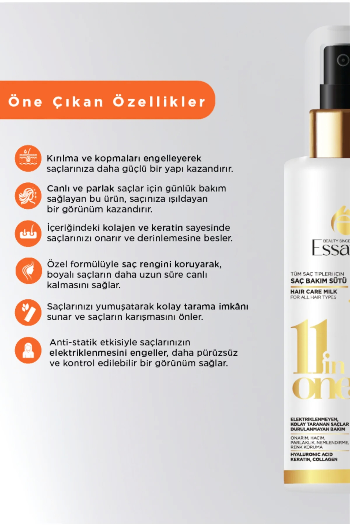 ESSAYER%20Keratin%20&%20Kolajen%20Saç%20Bakım%20Sütü%20Spreyi%20Kolay%20Tarama%20Spreyi%20200%20ml